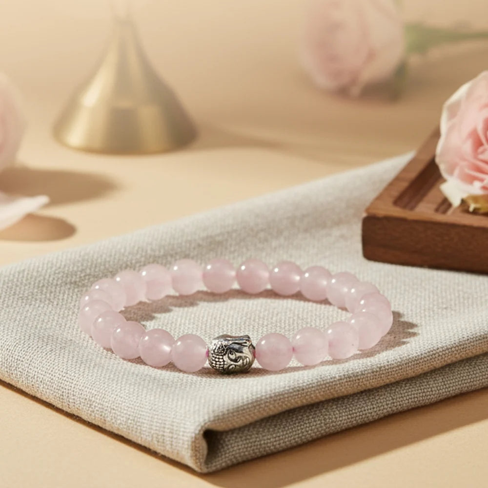 Rose Quartz Bracelet - For Love & Self Healing