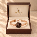 5 Mukhi rudrakhsha Copper bracelet