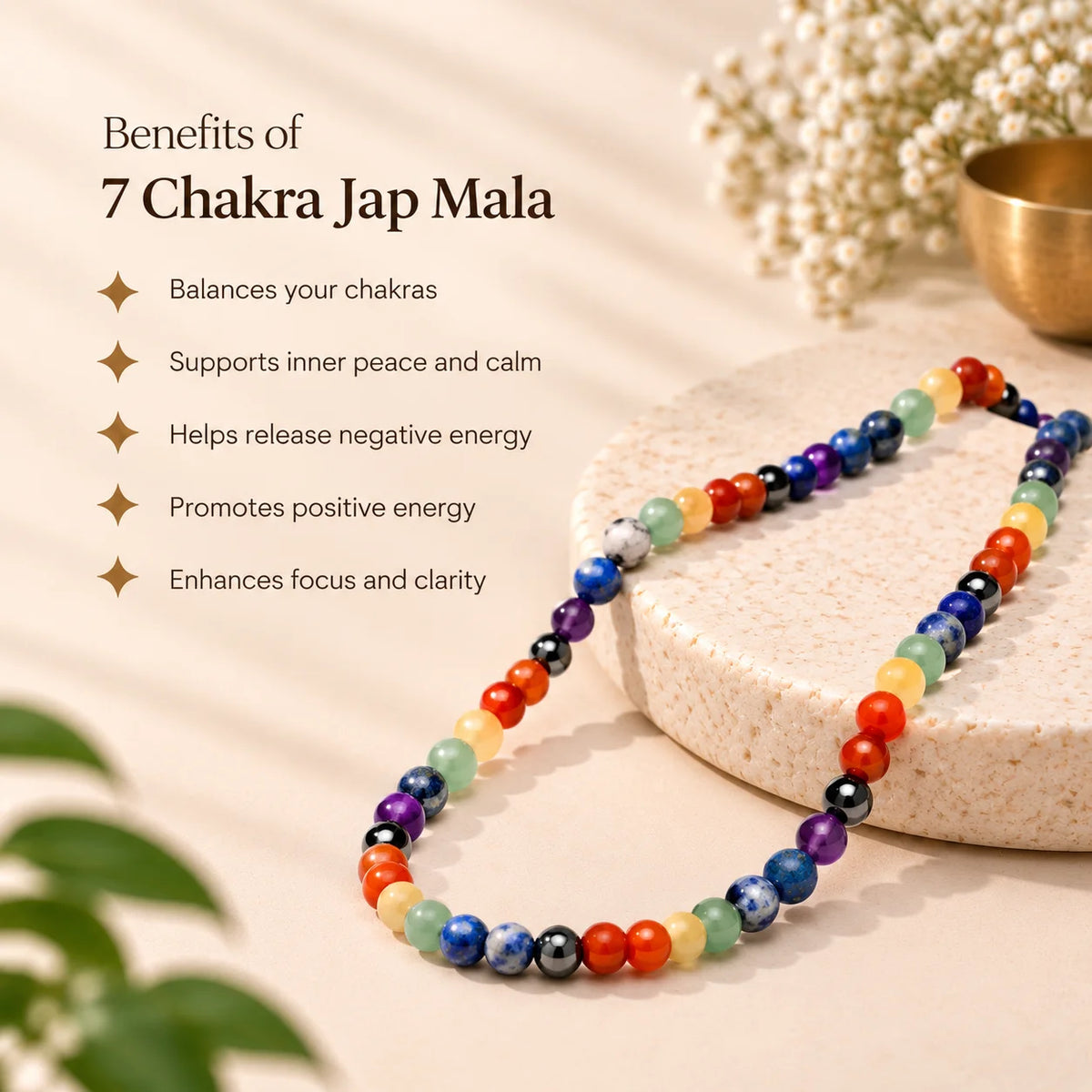 7 Chakra Jap Mala