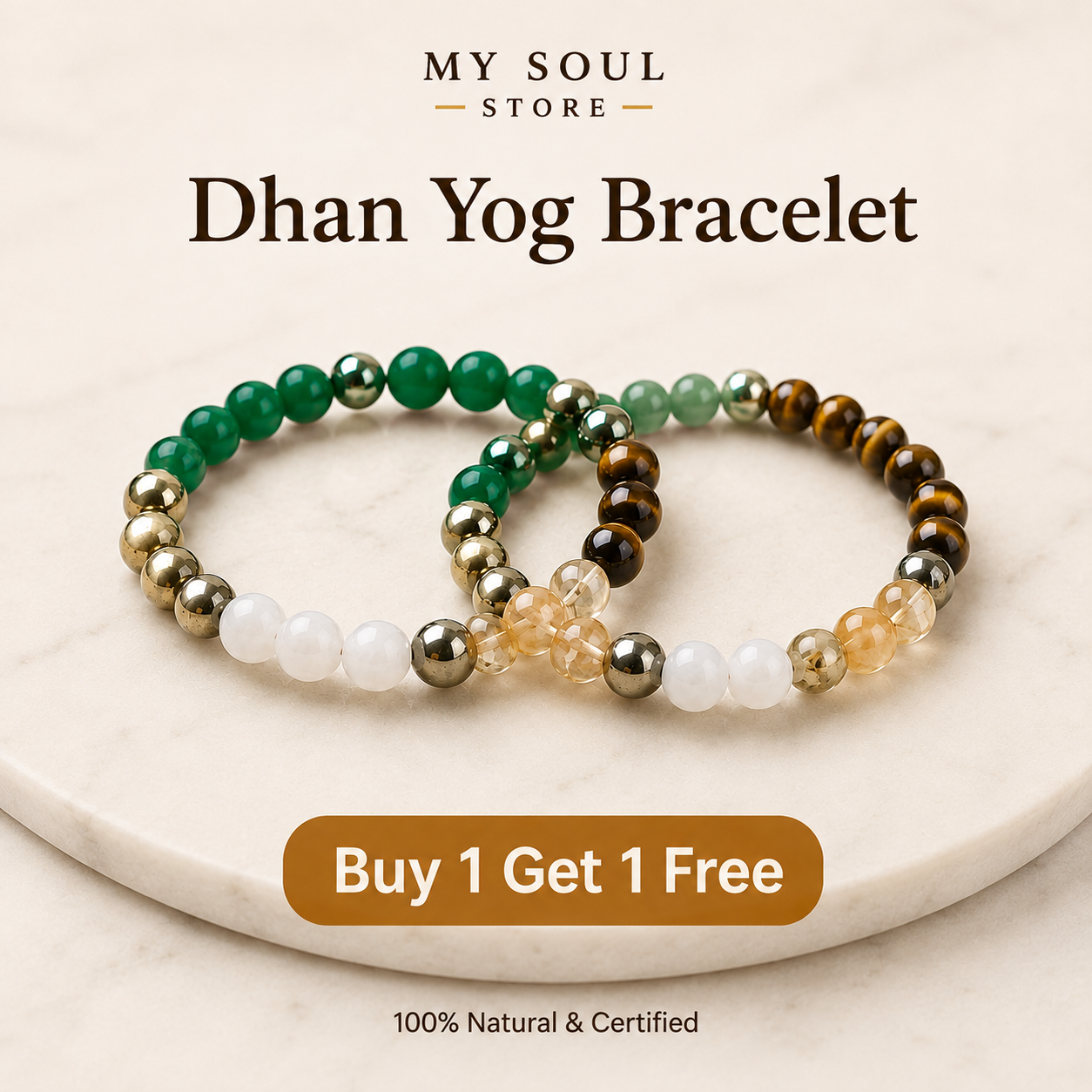 Dhan Yog Bracelet - Buy 1 Get 1 Free
