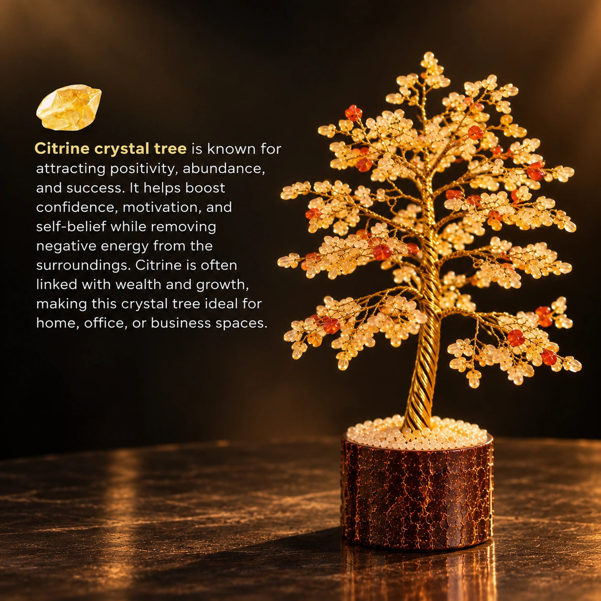 Citrine Tree 300 beads