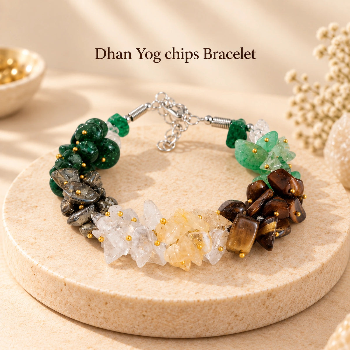 Dhan Yog chips Bracelet