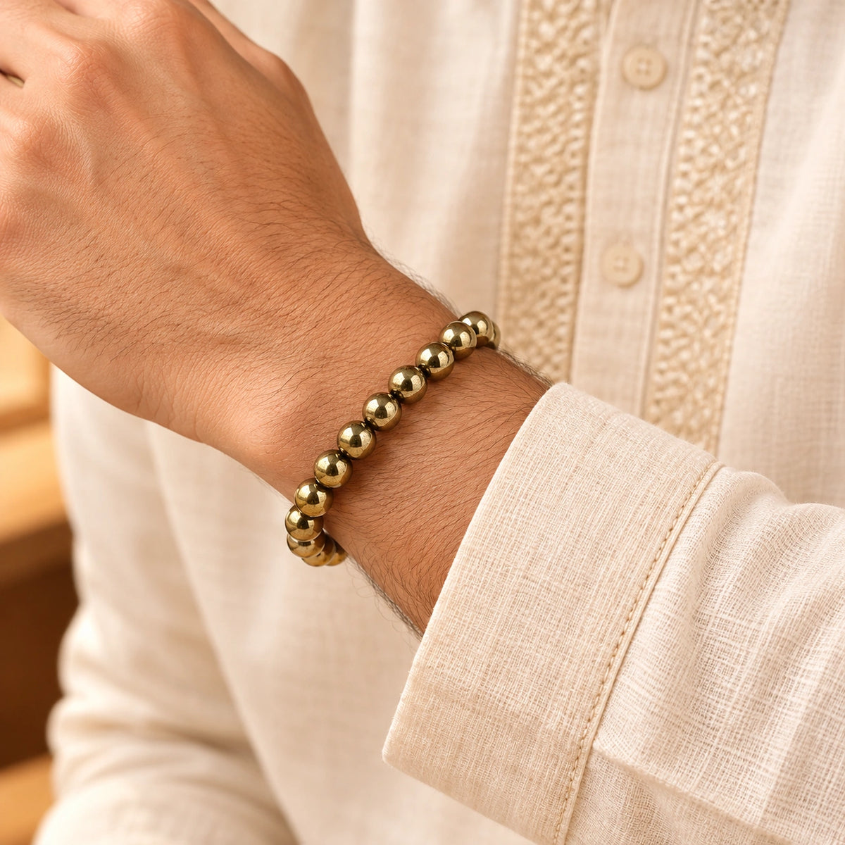 Golden Pyrite Bracelet