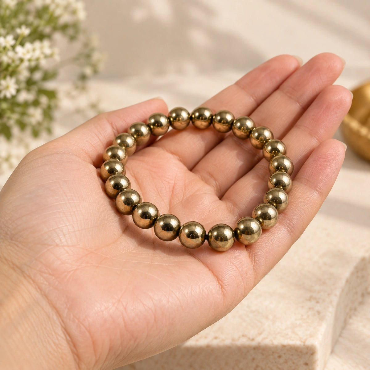 Golden Pyrite Bracelet