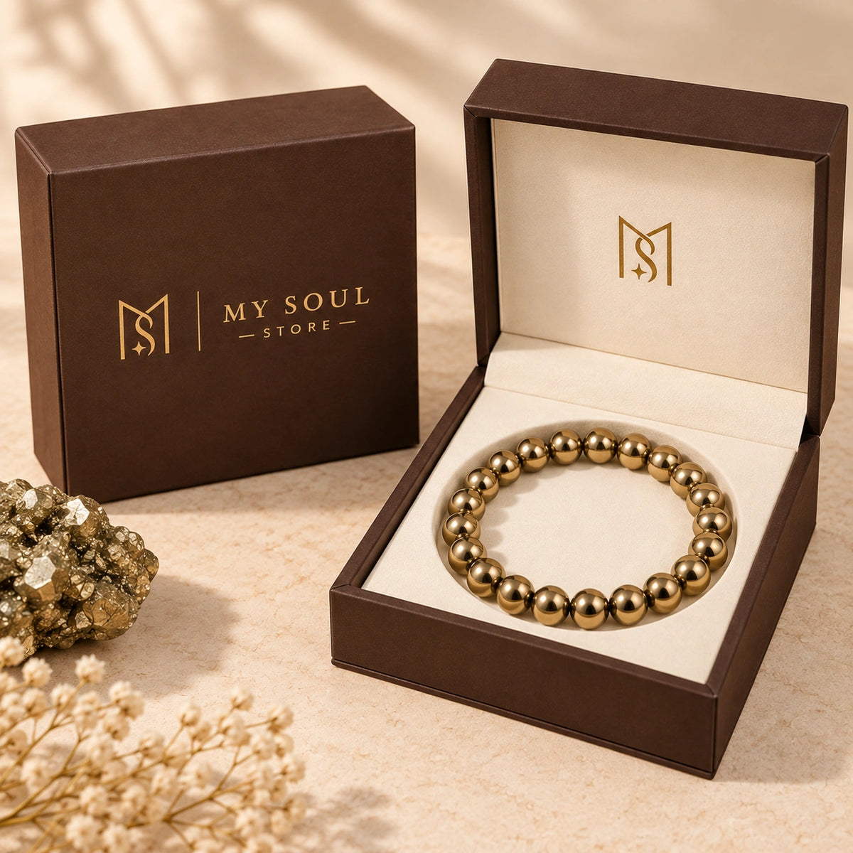 Golden Pyrite Bracelet