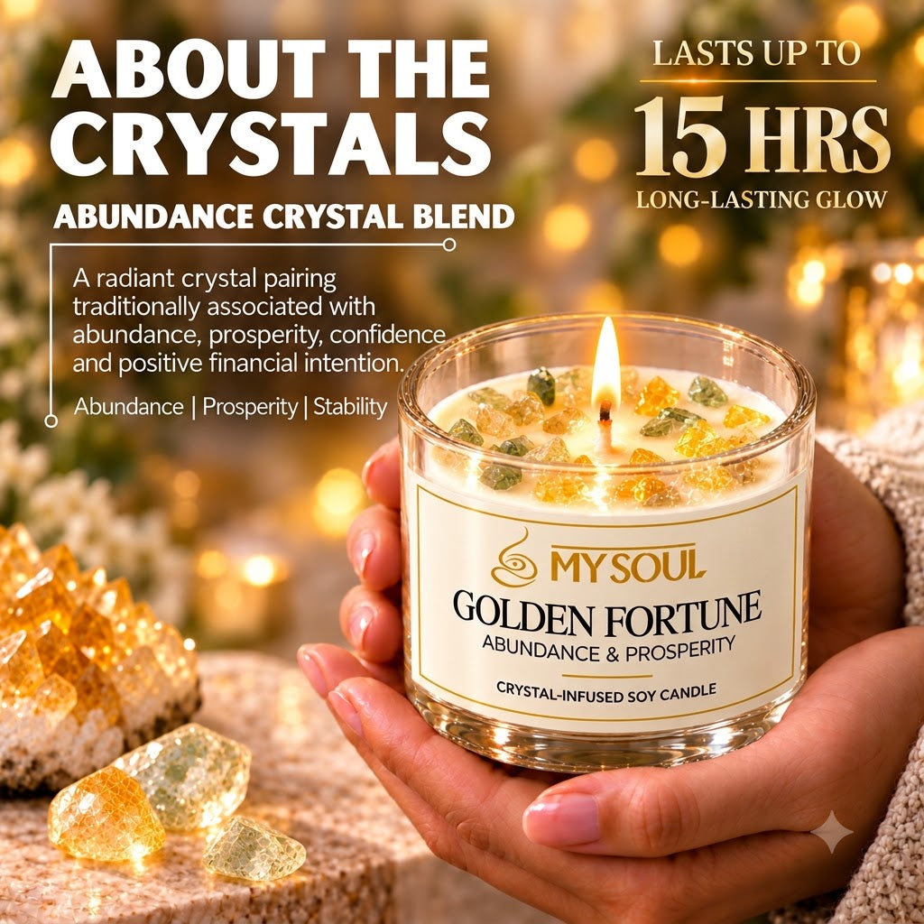 Abundance & Prosperity Candle