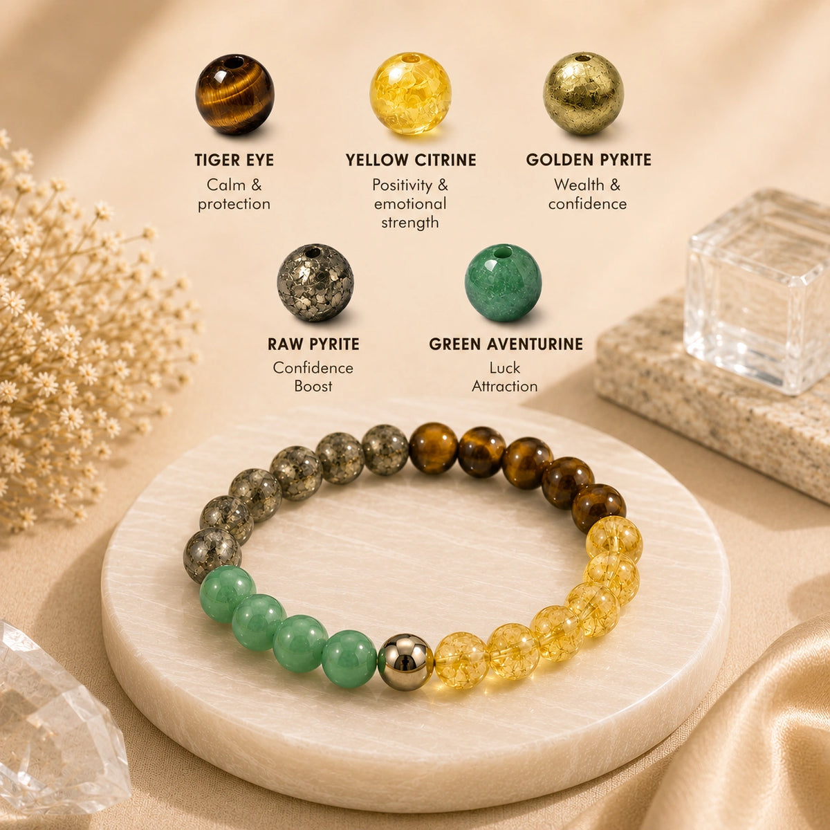 Money Magnet Bracelet for Wealth & Luck