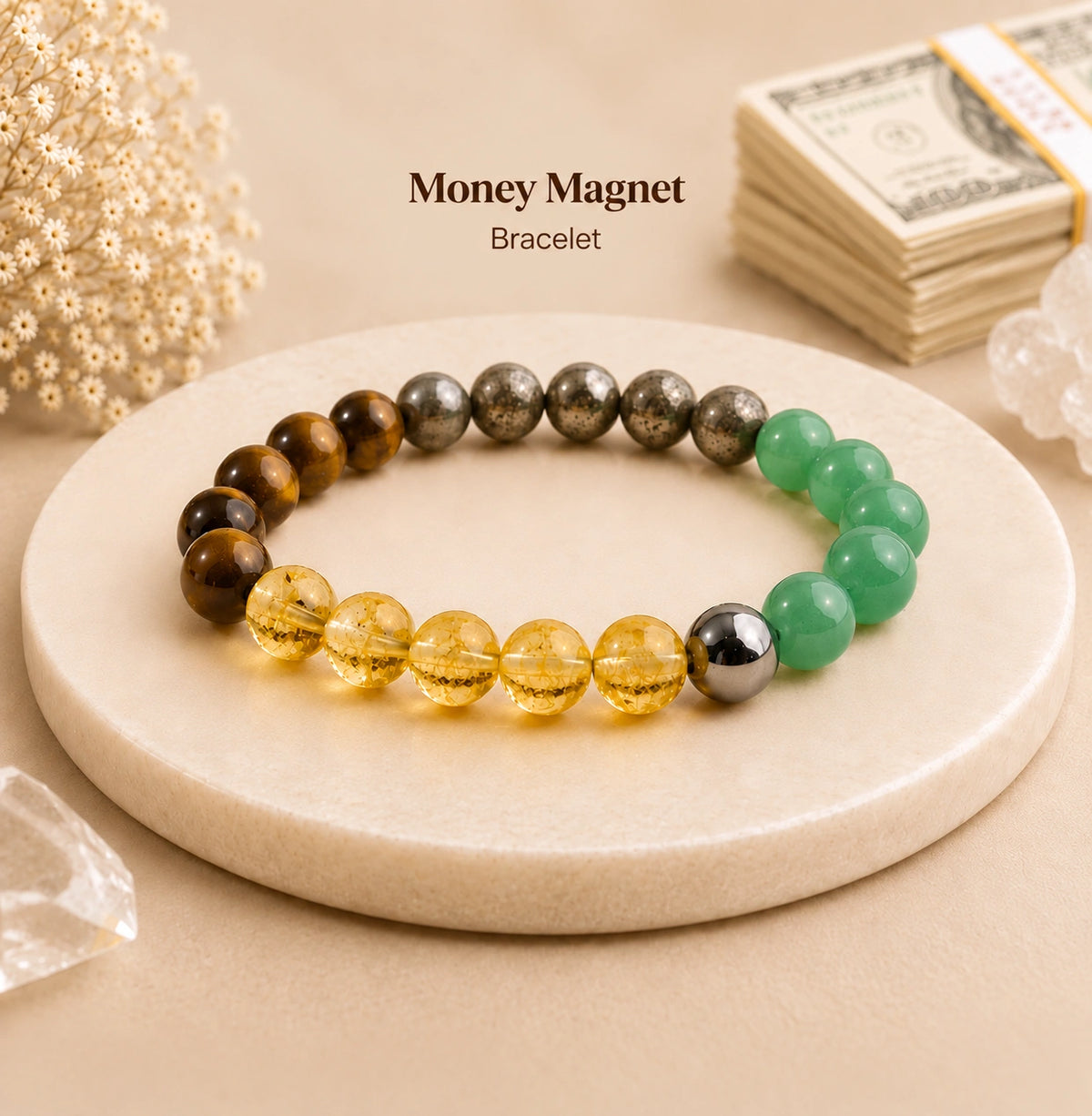 Money Magnet Bracelet for Wealth & Luck