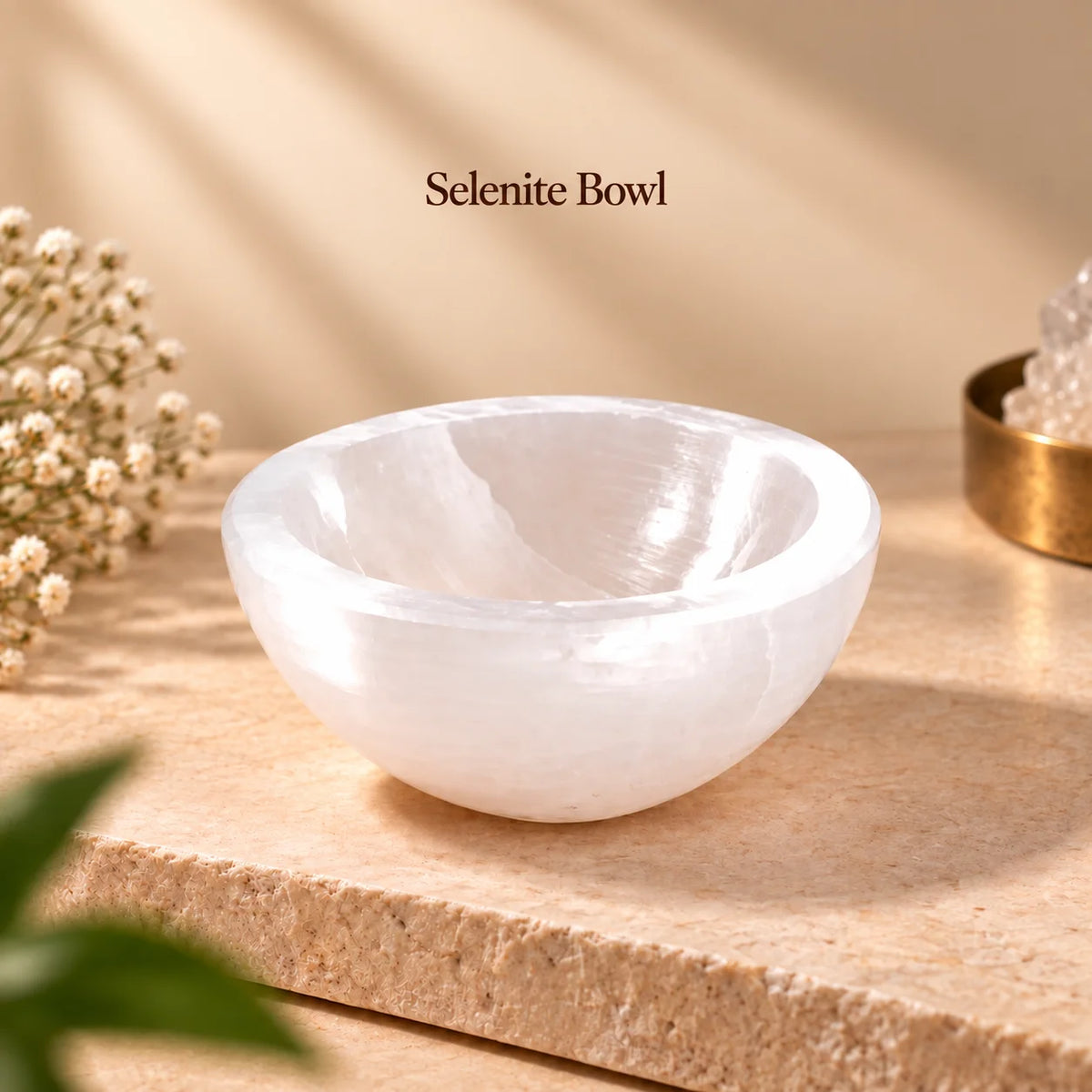 Selenite Bowl