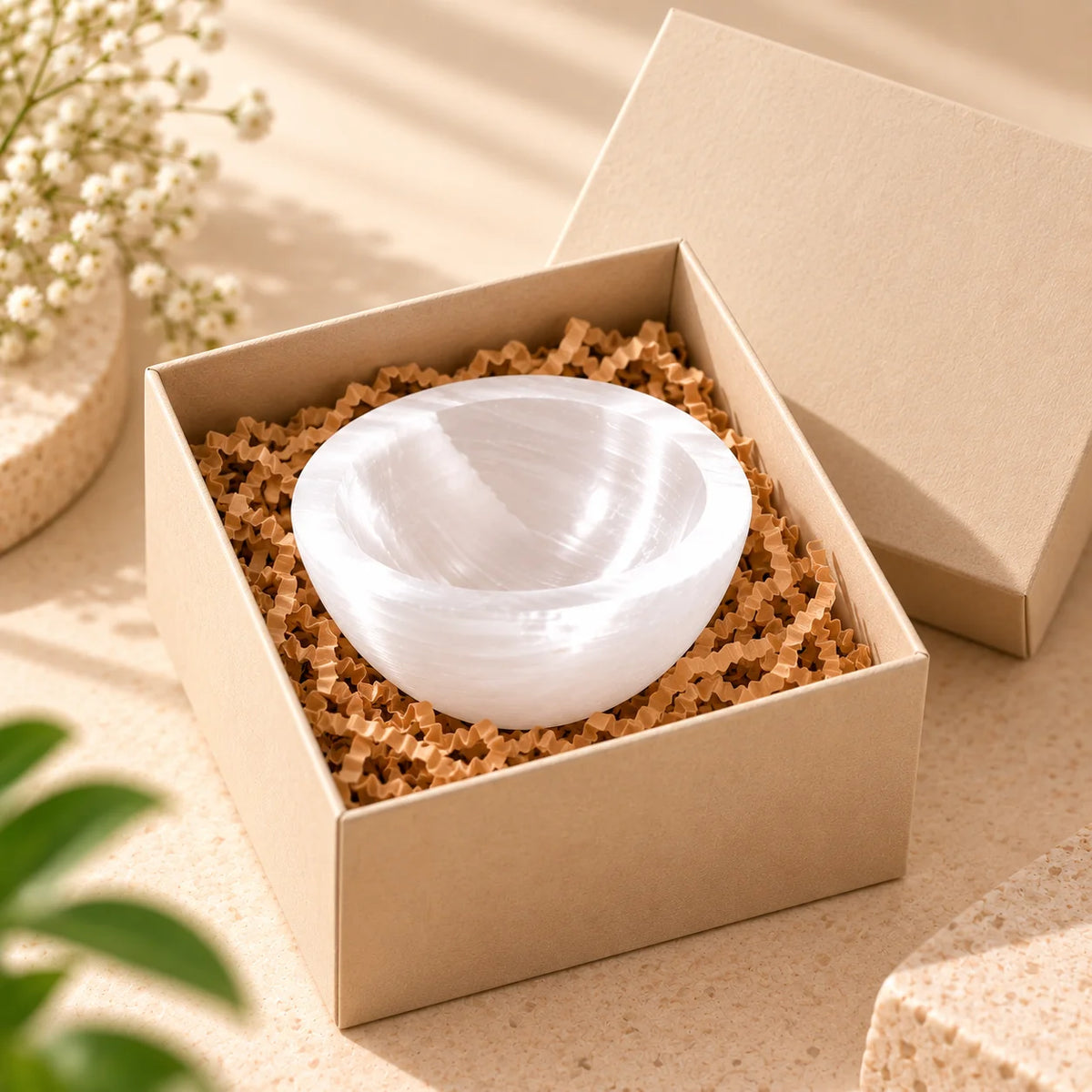 Selenite Bowl