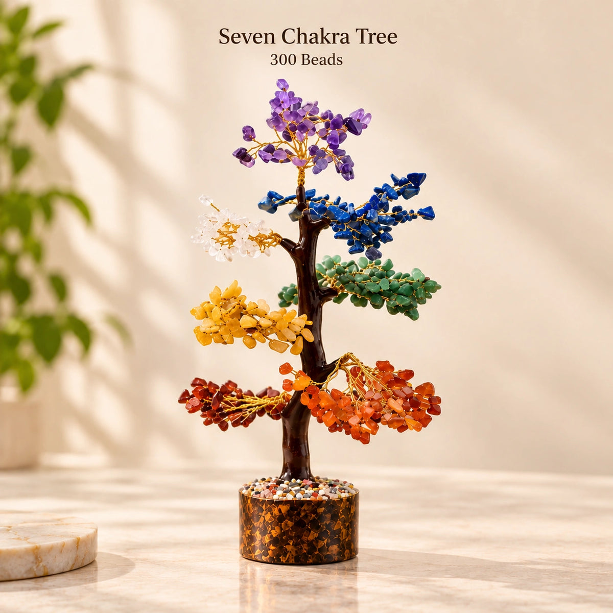 Seven Chakra Tree - 300 Beads