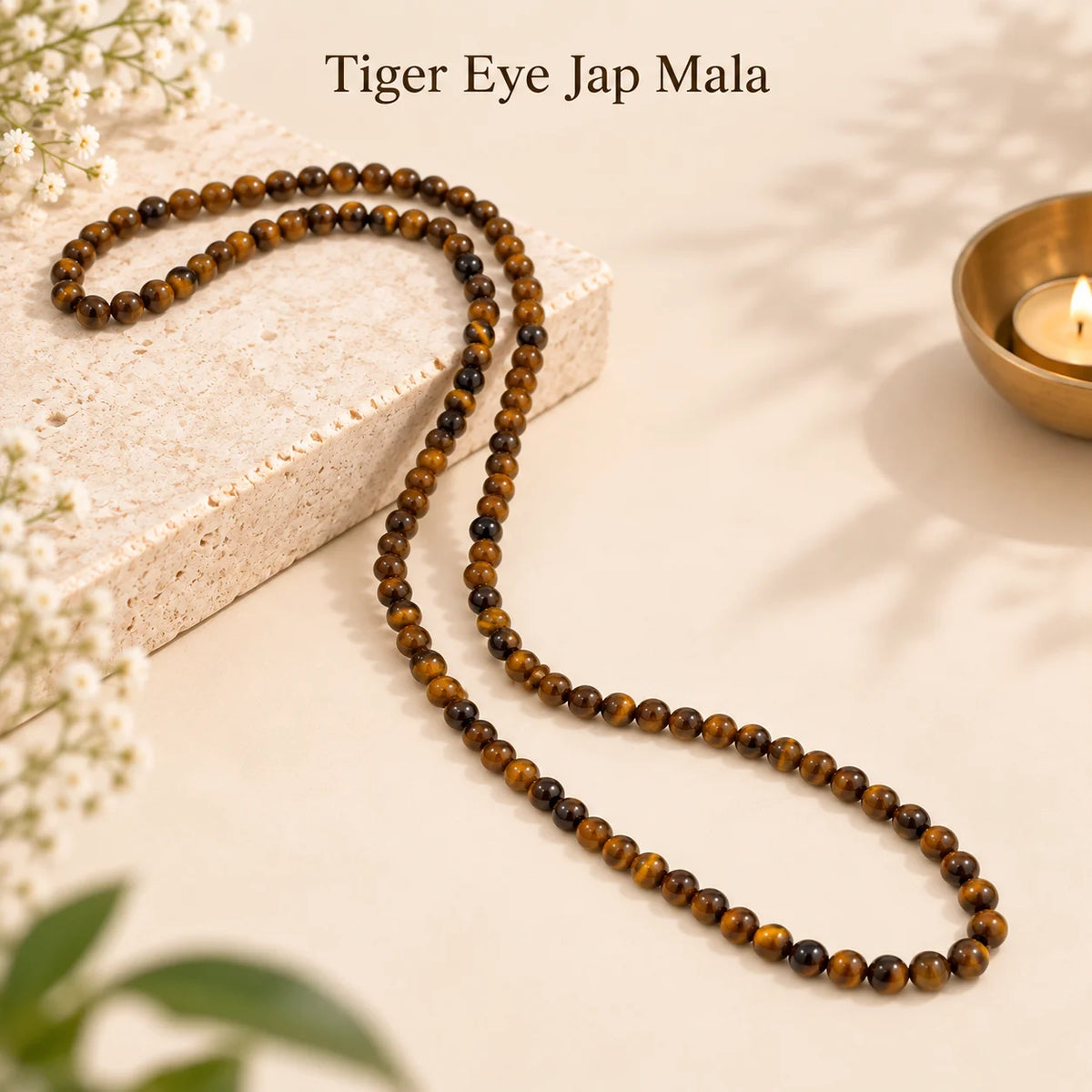 Tiger Eye Jap Mala