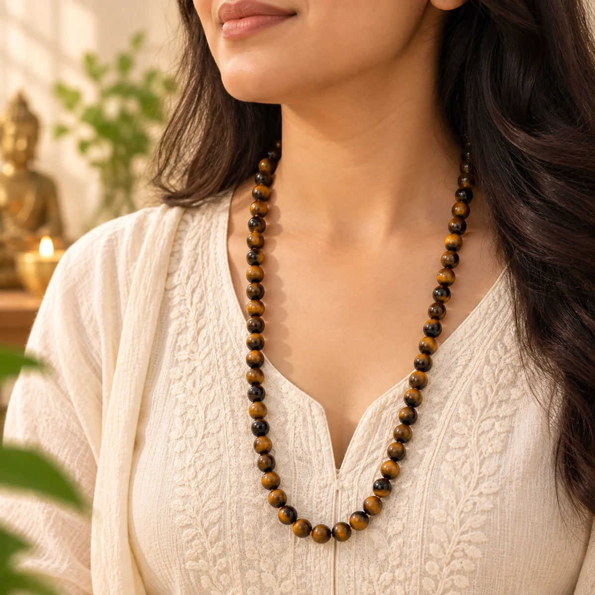 Tiger Eye Jap Mala
